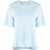 Stella McCartney T-Shirt With Asymmetrical Hemline AZURE