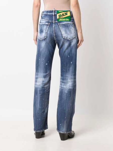 Blugi skinny DSQUARED2 Jeans In Denim BLUE Femei (BM 12342894) 4
