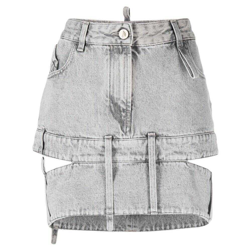 THE ATTICO THE ATTICO SKIRTS GREY