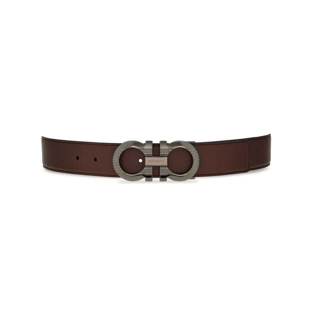 Salvatore Ferragamo SALVATORE FERRAGAMO BELTS BROWN/BLACK