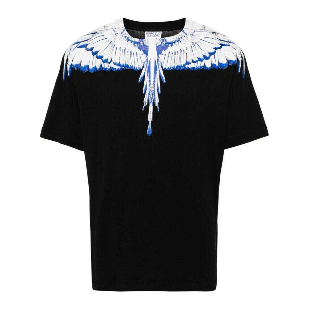 Marcelo Burlon MARCELO BURLON COUNTY OF MILAN T-SHIRTS BLACK/NEUTRALS