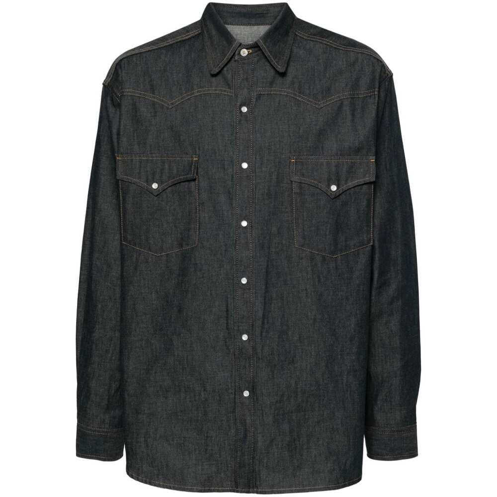 Maison Margiela MAISON MARGIELA SHIRTS BLUE