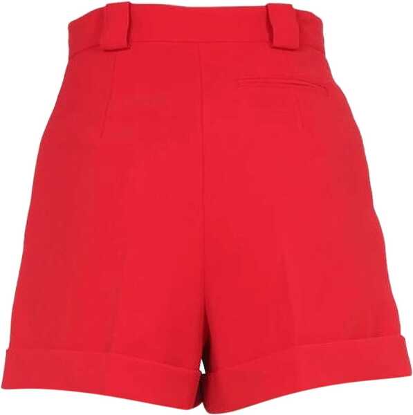 Pantaloni scurti Moschino Shorts With Pockets RED Femei (BM 12348378) 4