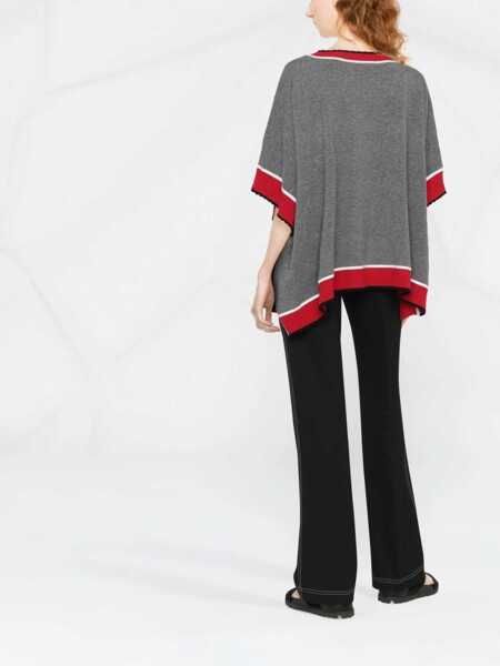 Pulovere casual LOVE Moschino Wool Jersey. GREY Femei (BM 12349029) 3