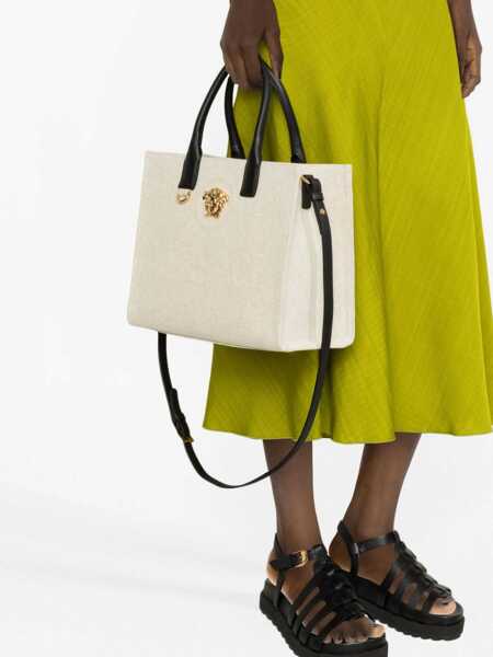 Genti de mana Versace La Medusa Handbag ROPE BLACK VERSACE GOLD Femei (BM 12349551) 3