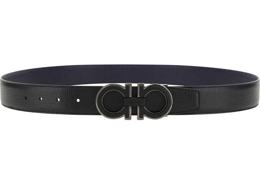 Curele Ferragamo Reversible Belt NERO Barbati (BM 12349626) 2