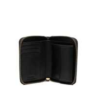 Portofele Dama - Portofele Pinko Black Zip-Around Wallet With Love Birds Detail In Leather Woman Black Femei (BM 12350025) - B-mall.ro
