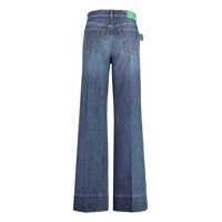 Imbracaminte Bottega Veneta Dama - Blugi Bottega Veneta Bottega Veneta Wide-Leg Jeans Navy Femei (BM 12351660) - B-mall.ro