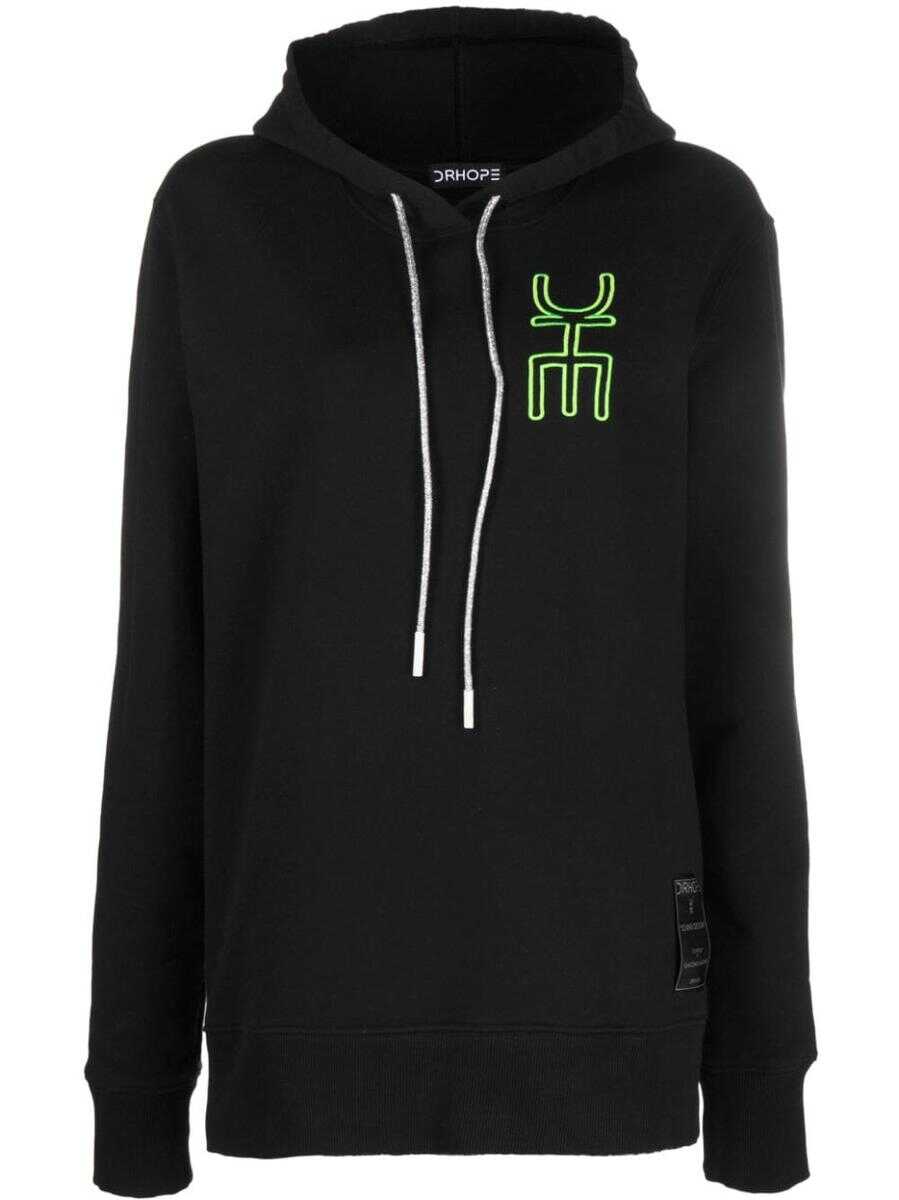 DR. HOPE DR. HOPE HOODIE CLOTHING BLACK