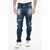 DSQUARED2 Distressed Cool Guy Denims With Delavé Effect 18Cm Blue