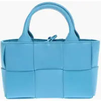 Genti de mana Braided Leather Arco Tote Bag With Removable Shoulder Strap Femei