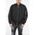 DSQUARED2 Pinted On The Wave Bomber Jacket With Zipped Detail Black