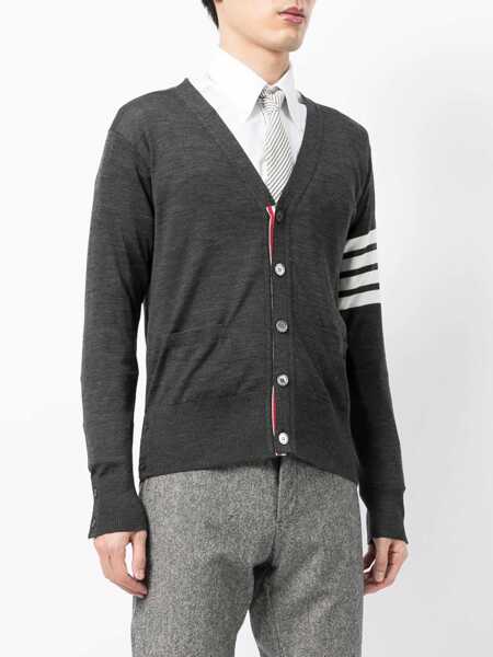 Cardigane Thom Browne Cardigan DARK GREY Barbati (BM 12355038) 3
