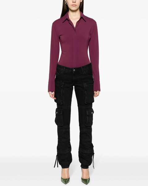 Blugi THE ATTICO Essie Jeans BLACK Femei (BM 12355089) 2