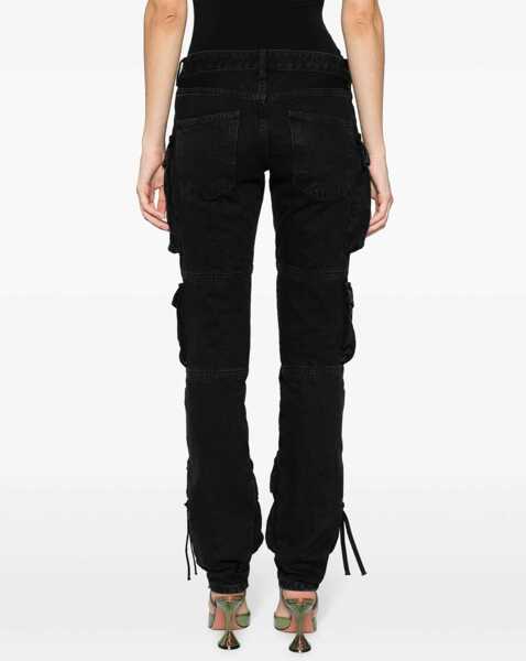 Blugi THE ATTICO Essie Jeans BLACK Femei (BM 12355089) 4