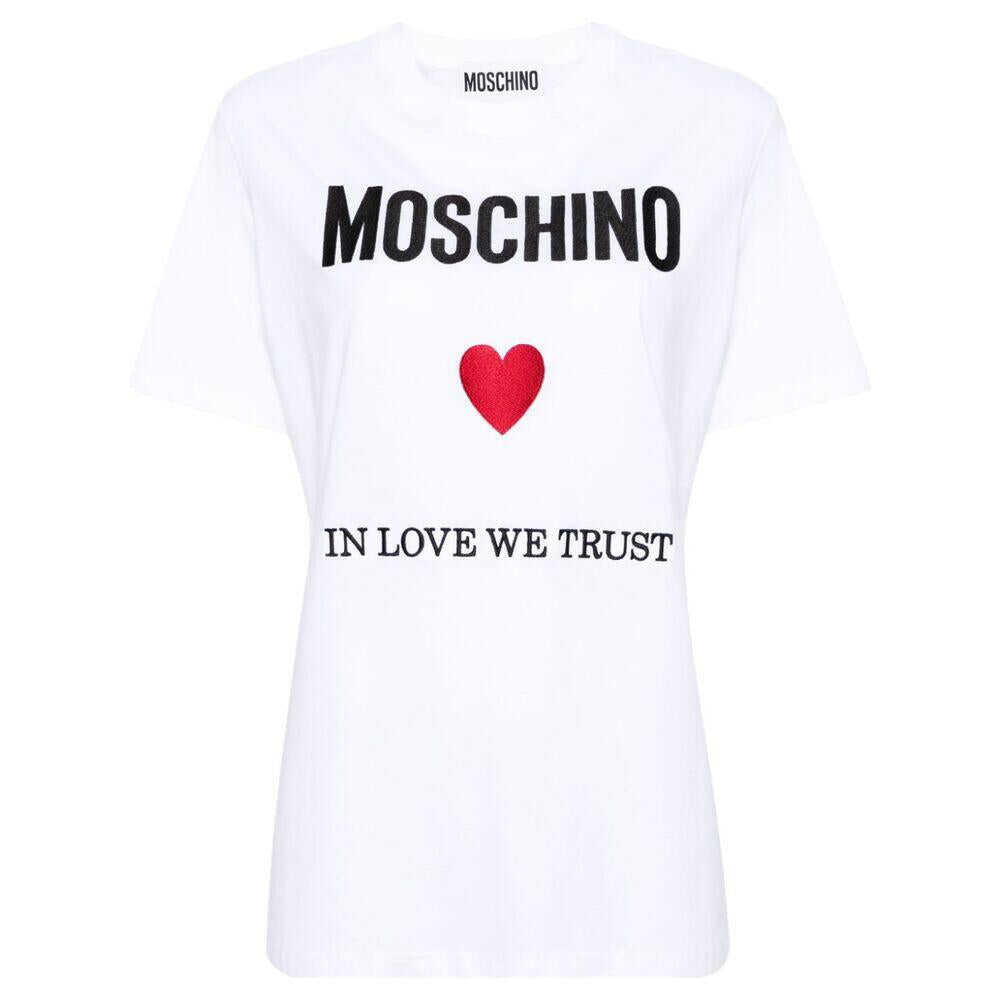 Moschino MOSCHINO T-SHIRTS WHITE