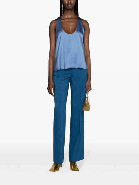 Pantaloni casual Tory Burch Tory Burch Tailored Trousers BLUE Femei (BM 12356319) 2