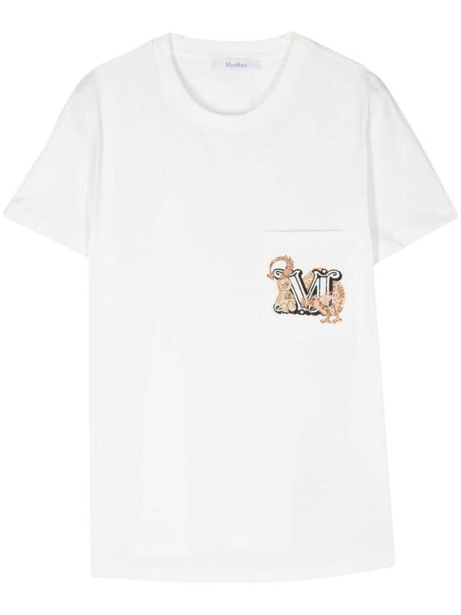 Max Mara Max Mara T-shirts and Polos WHITE