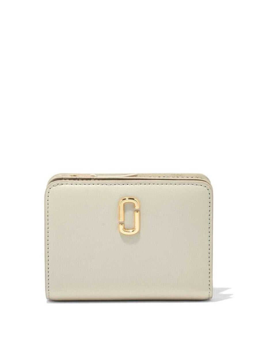Marc Jacobs THE MINI COMPACT WALLET WHITE