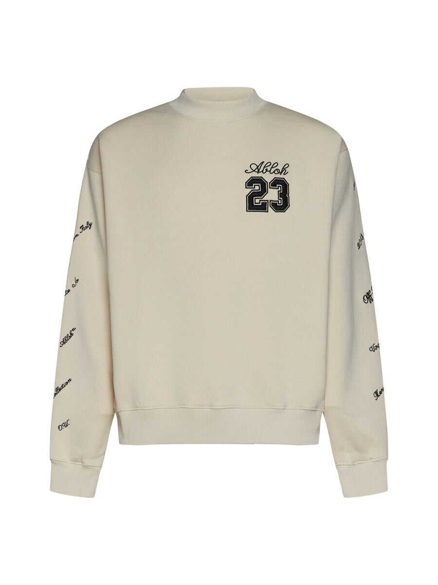 Off-White Off White Sweaters ANGORA BLACK GOLD FUSION