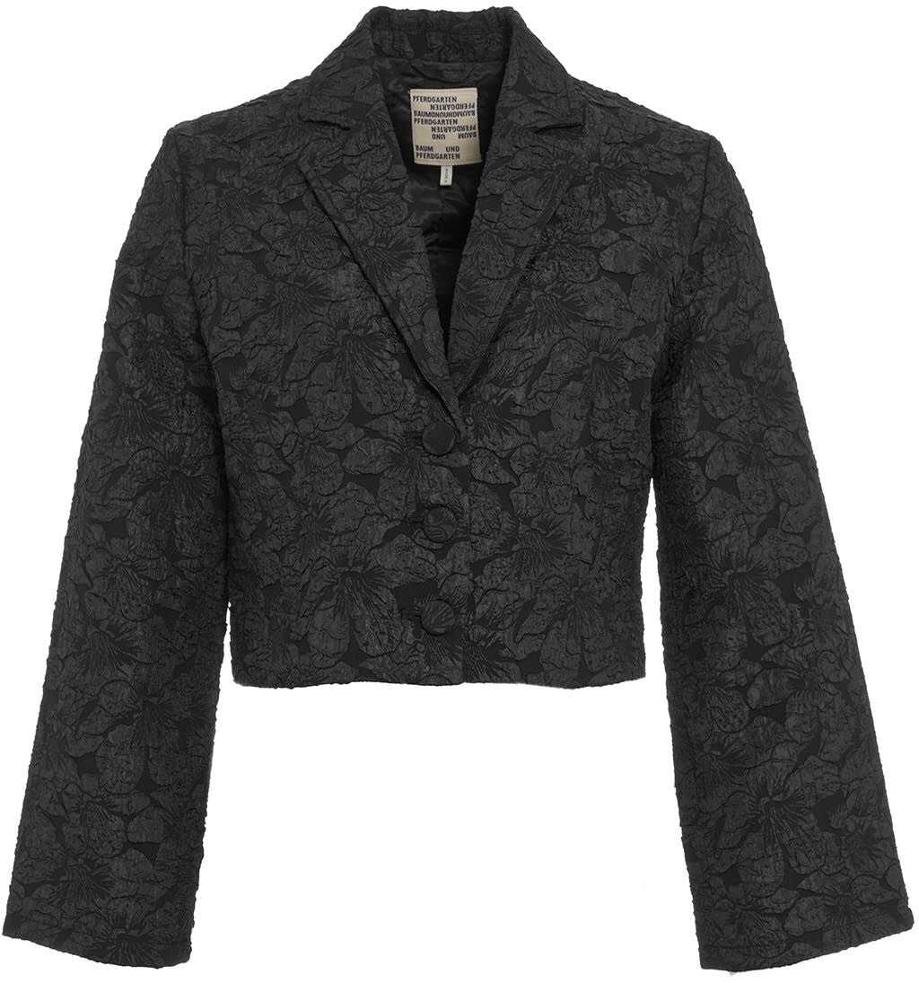 Baum und Pferdgarten Cropped jacket "Bevin" Black