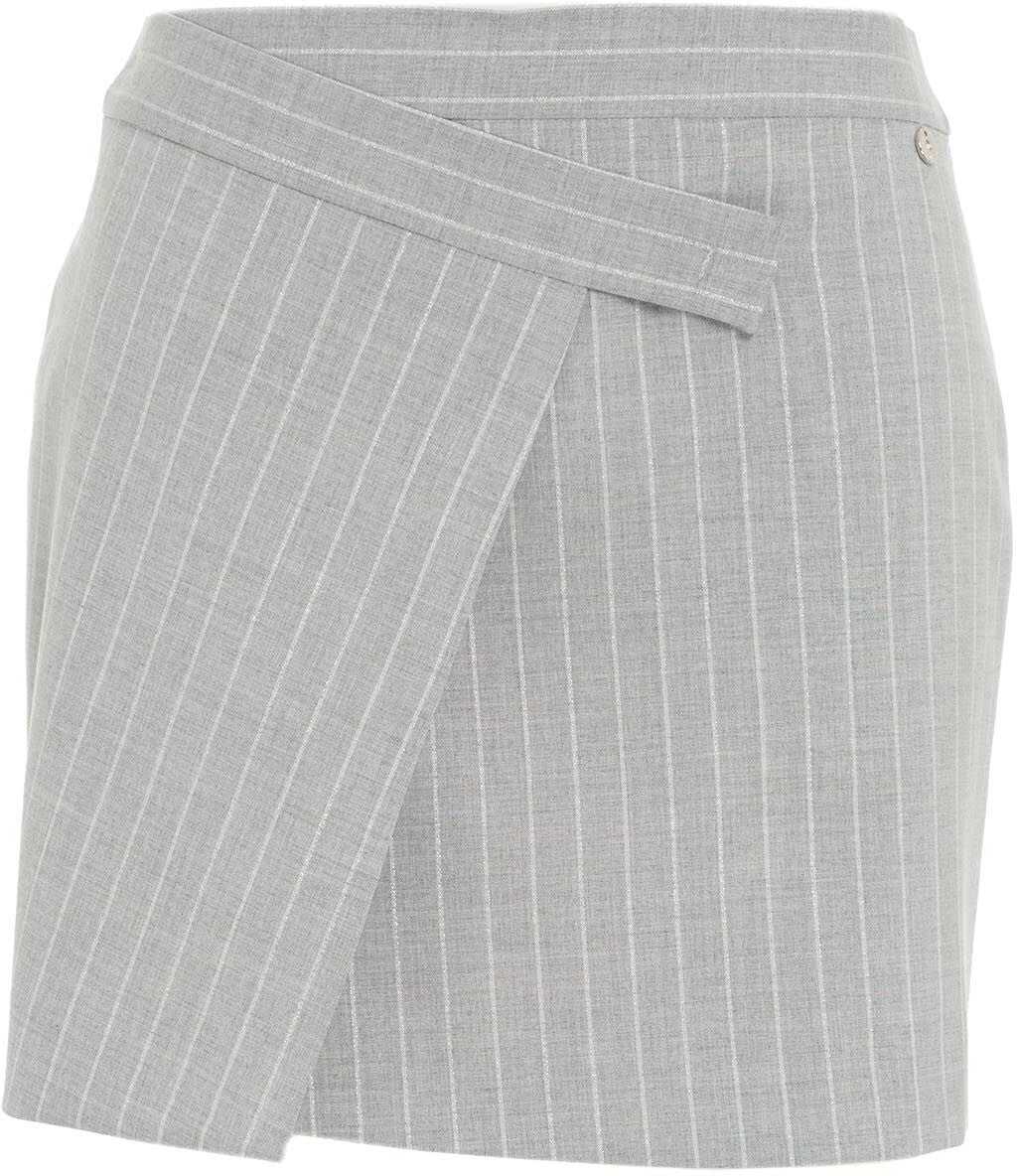 Liu Jo Pinstripe skirt Grey