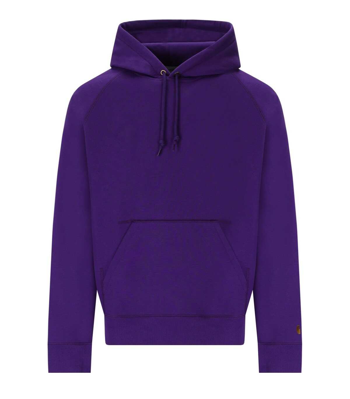 CARHARTT WIP CARHARTT WIP CHASE PURPLE HOODIE Violet