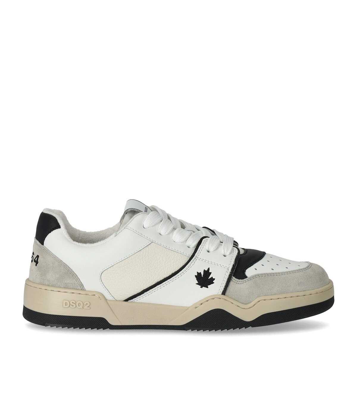 DSQUARED2 DSQUARED2 SPIKER WHITE BLACK SNEAKER White