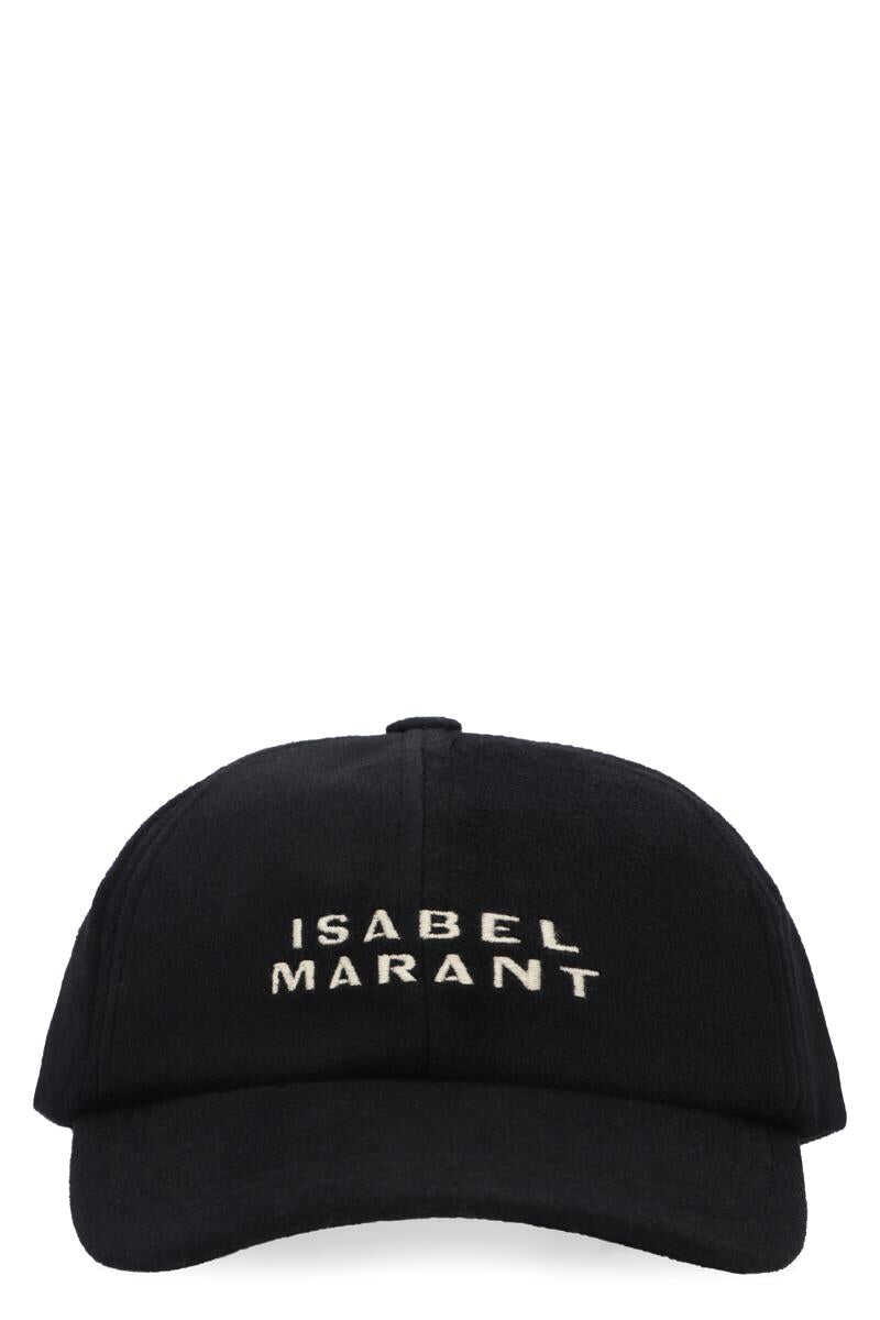 Isabel Marant ISABEL MARANT TYRON LOGO BASEBALL CAP BLACK