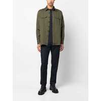 Tricouri ZEGNA pentru Barbati - Tricouri ZEGNA Zegna Cotton And Silk Crew-Neck T-Shirt BLUE Barbati (BM 12365424) - B-mall.ro