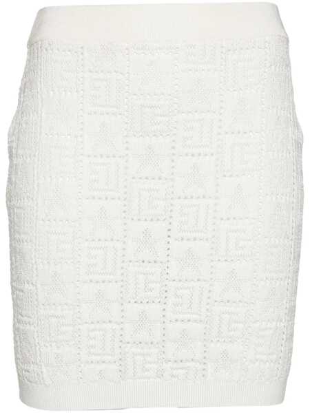 Fuste Balmain Balmain Skirts WHITE Femei (BM 12365598) 1