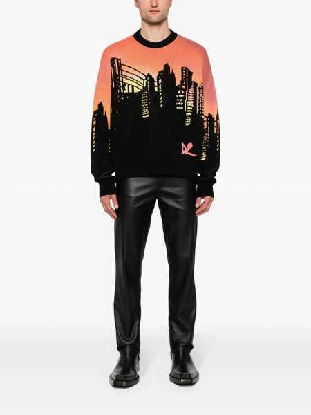 Pulovere DSQUARED2 DSQUARED2 Intarsia Sweater MULTICOLOR Barbati (BM 12366978) 2