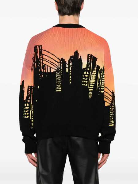 Pulovere DSQUARED2 DSQUARED2 Intarsia Sweater MULTICOLOR Barbati (BM 12366978) 4