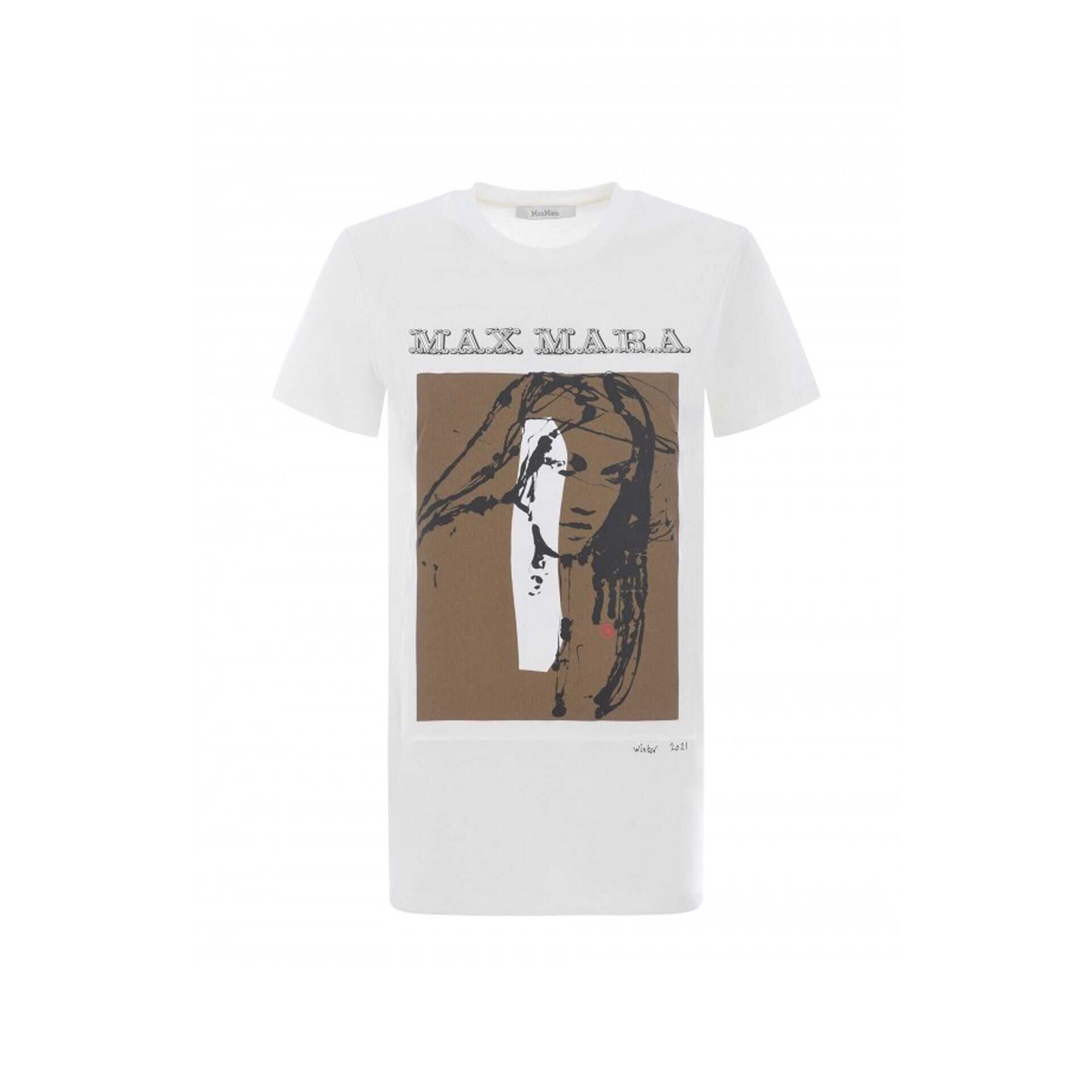 Max Mara Max Mara Divina T-Shirt White