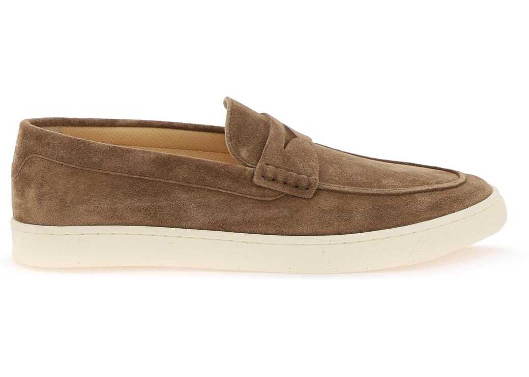 Brunello Cucinelli Suede Loafers CASTAGNA