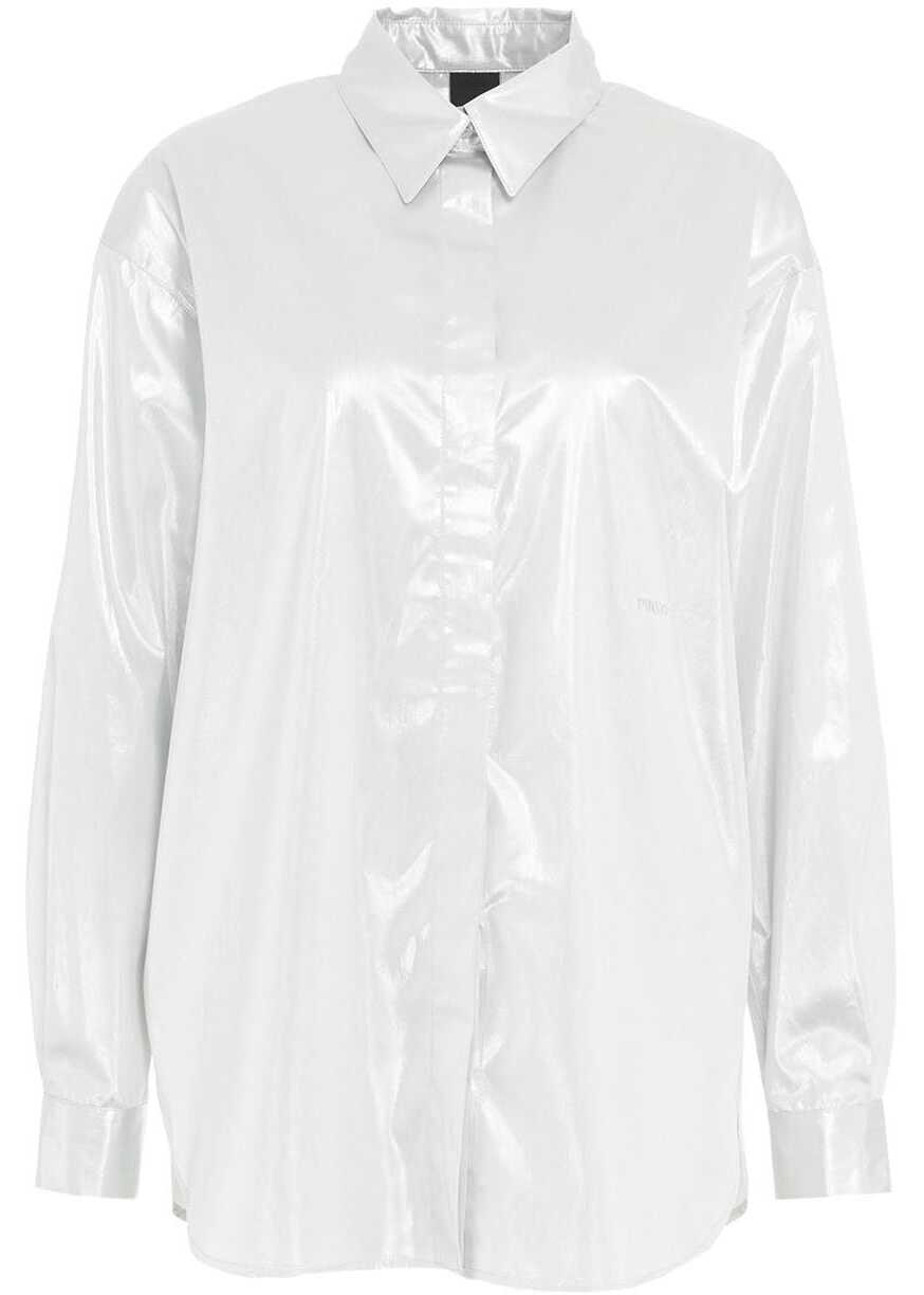 Pinko Blouse in poplin lurex 