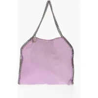Genti de umar Faux Leather Falabella Shoulder Bag With Silver-Tone Chain Femei