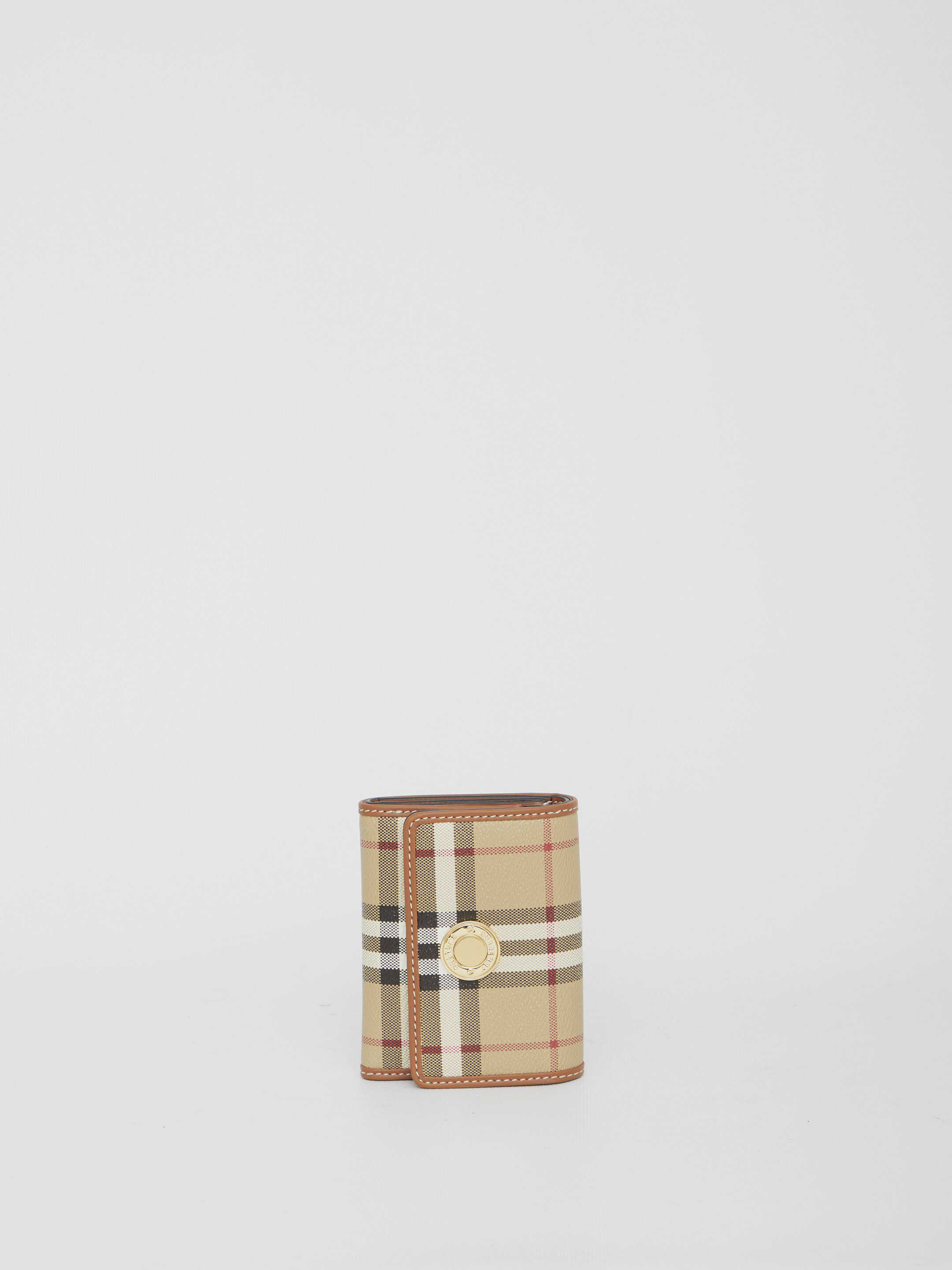 Burberry Check Wallet BEIGE