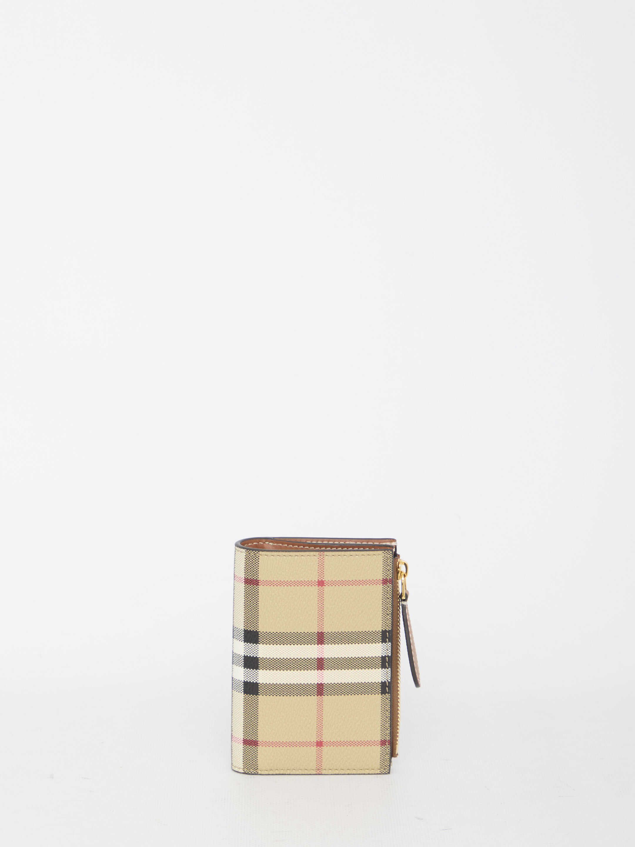 Burberry Check Small Bifold Wallet BEIGE