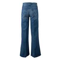 Pantaloni casual MOTHER Dama - Pantaloni casual MOTHER Mother Light Blue Washed Palazzo Jeans Blue Femei (BM 12370419) - B-mall.ro