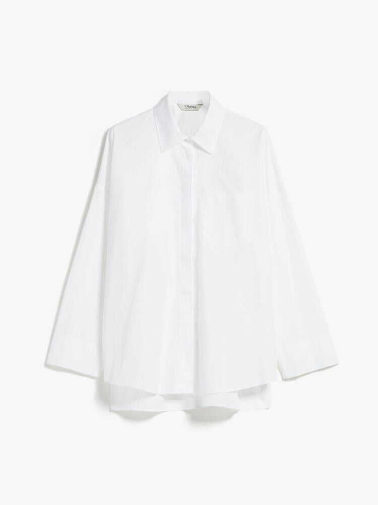 Max Mara \'S MAX MARA Cotton Oxford shirt WHITE