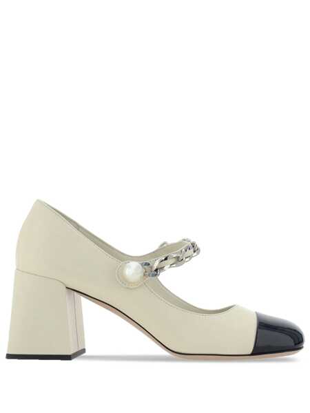 Pantofi cu toc Miu Miu Miu Miu Heeled Shoes WHITE Femei (BM 12372015) 1