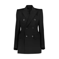 Geci Balenciaga Garde-Robe Hourglass Double Brested Jacket Clothing Femei