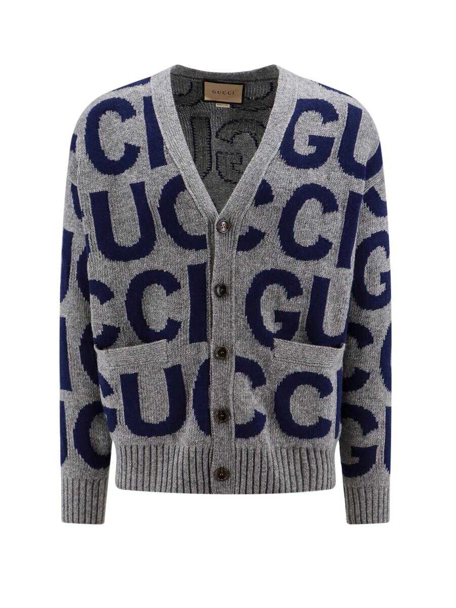 Gucci GUCCI CARDIGAN GREY