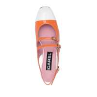 Balerini CAREL PARIS Dama - Balerini CAREL PARIS Carel Paris Abricot Patent Slingback Ballet Flats ORANGE Femei (BM 12373590) - B-mall.ro