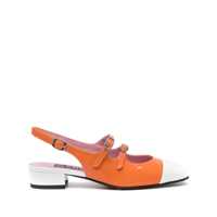 Balerini Carel Paris Abricot Patent Slingback Ballet Flats Femei
