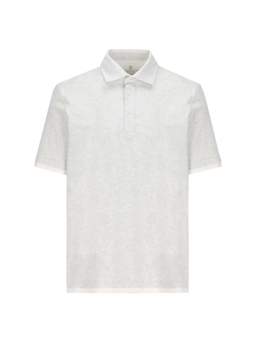 Brunello Cucinelli Brunello Cucinelli T-shirt and Polo PEARL+WHITE