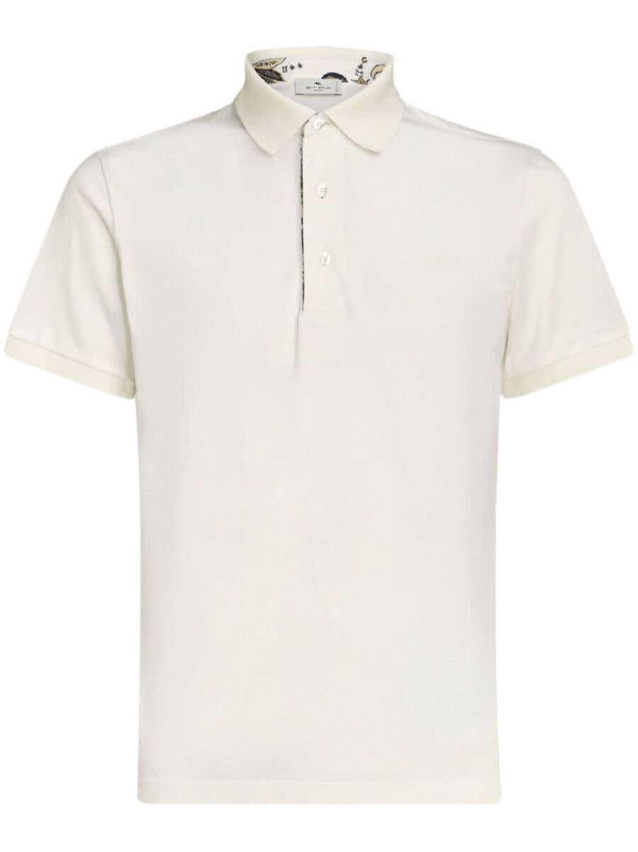 ETRO ETRO Polo shirt with logo WHITE