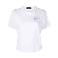 Tricouri DSQUARED2 Boxy-Fit Cotton T-Shirt Femei