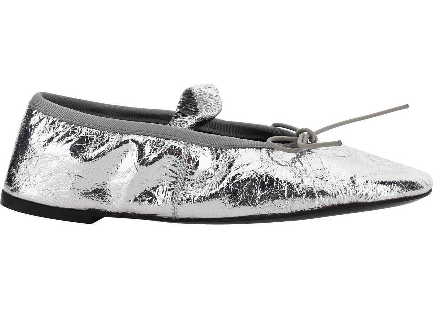 Proenza Schouler Glove Mary Jane Ballerinas SILVER